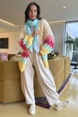 Patsy Chunky Knit Cardigan Brights ~ /20